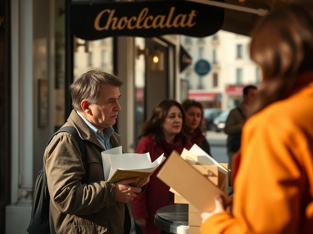 Tablettes de chocolat alignées avec des fèves de cacao, analyse des métaux lourds